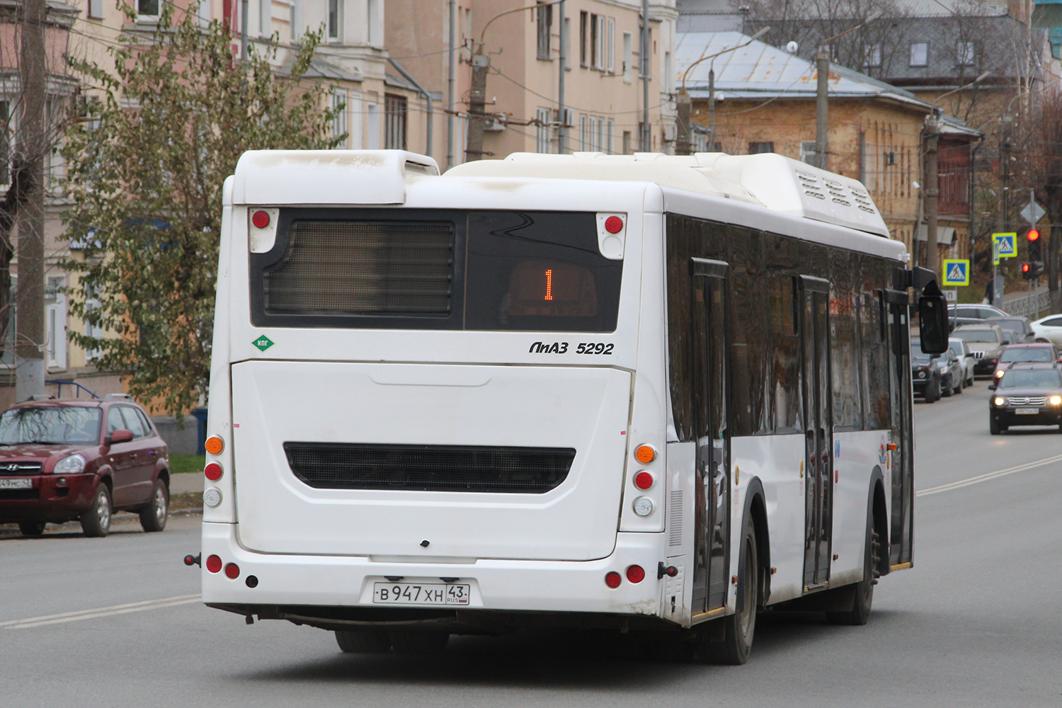 Кировская область, ЛиАЗ-5292.67 (CNG) № В 947 ХН 43