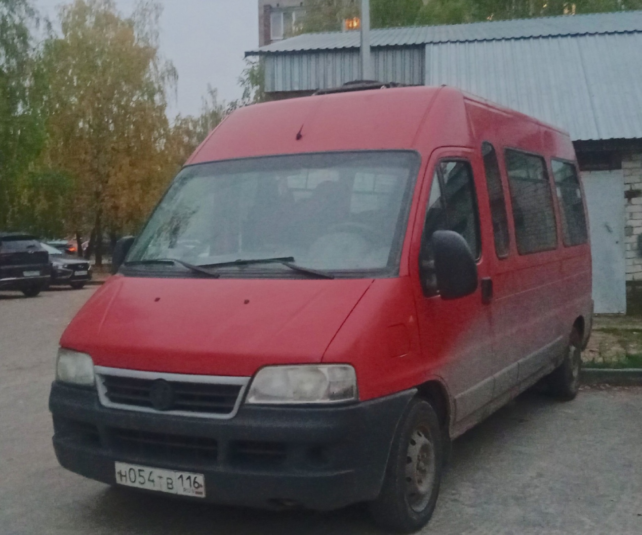 Татарстан, FIAT Ducato 244 CSMMC, -RT № Н 054 ТВ 116