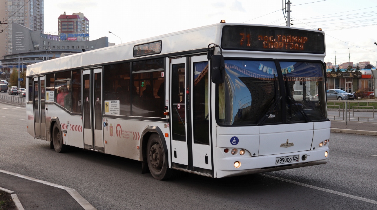 Красноярский край, МАЗ-103.476 № А 990 ЕО 124