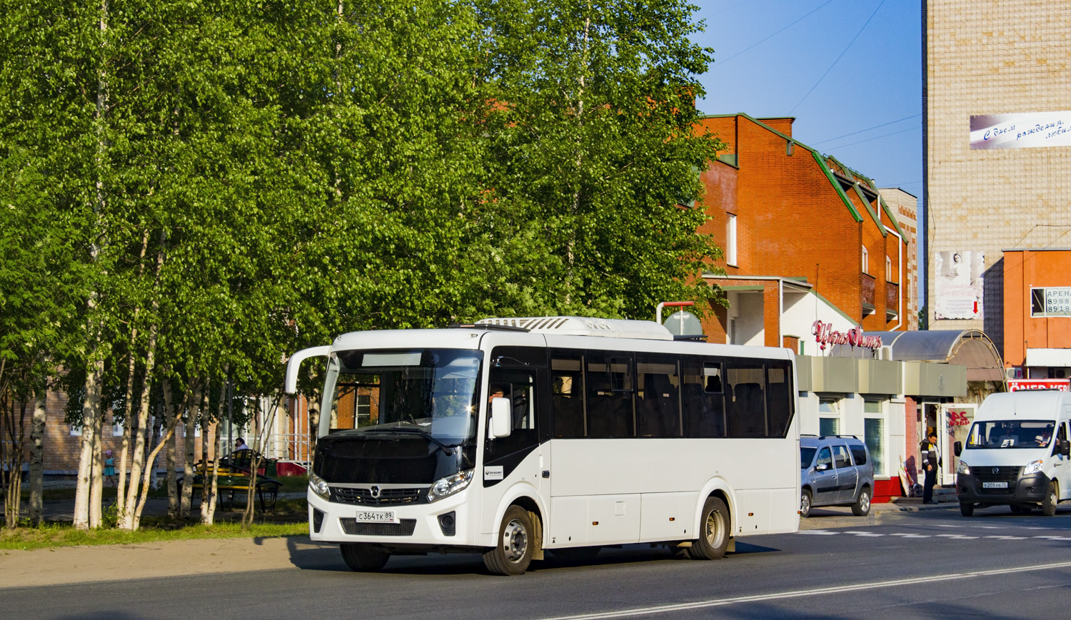 Ямало-Ненецкий АО, ПАЗ-320455-04 "Vector Next" (межгород) № С 364 ТК 89