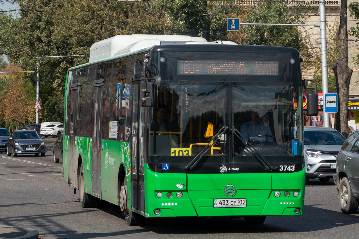 Алматы, Golden Dragon XML6125CN (Hyundai Trans Auto) № 3743