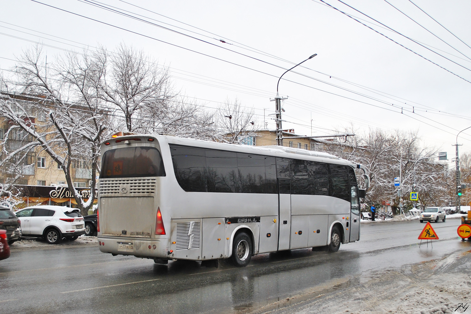 Челябинская область, King Long XMQ6127C № А 433 КК 774