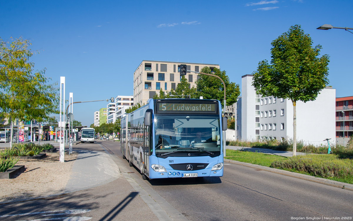 Баден-Вюртемберг, Mercedes-Benz Citaro C2 G hybrid № 181