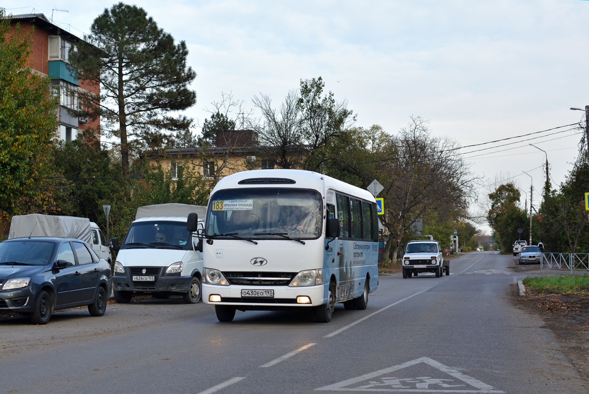 Краснодарский край, Hyundai County Kuzbass № О 430 ЕО 193
