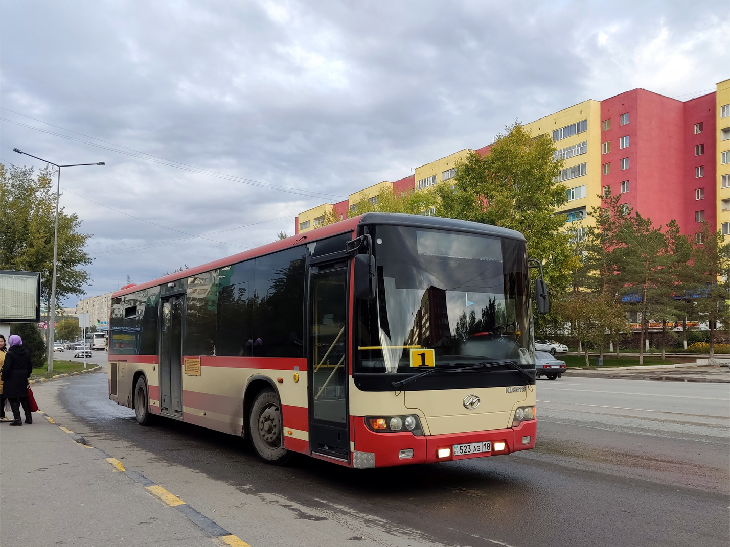 Абайская область, Higer KLQ6118GQ № 523 AG 18