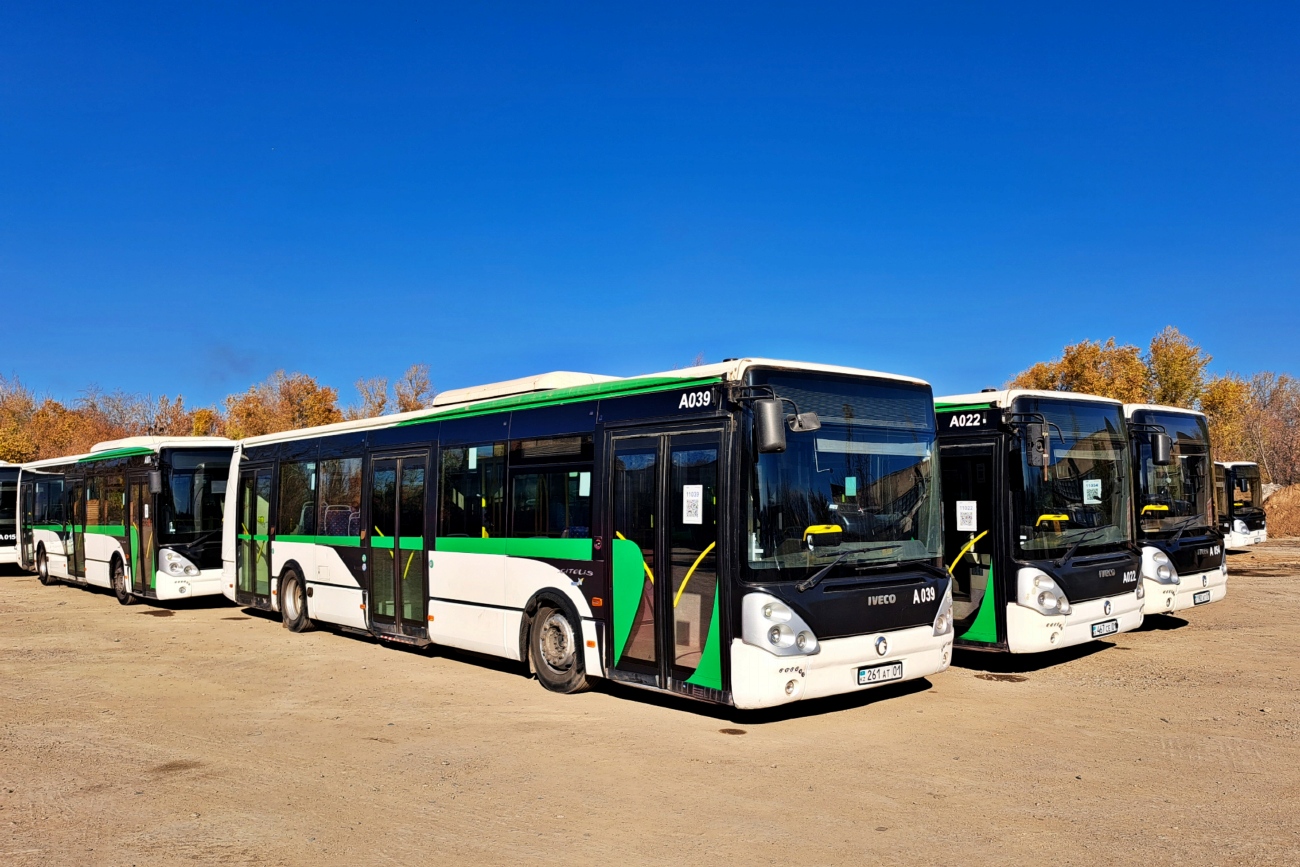 Astana, Irisbus Citelis 12M # A039; Astana — Bus depot