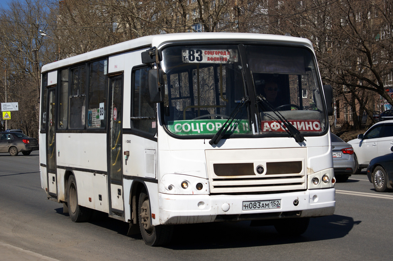 Нижегородская область, ПАЗ-320402-05 № Н 083 АМ 152