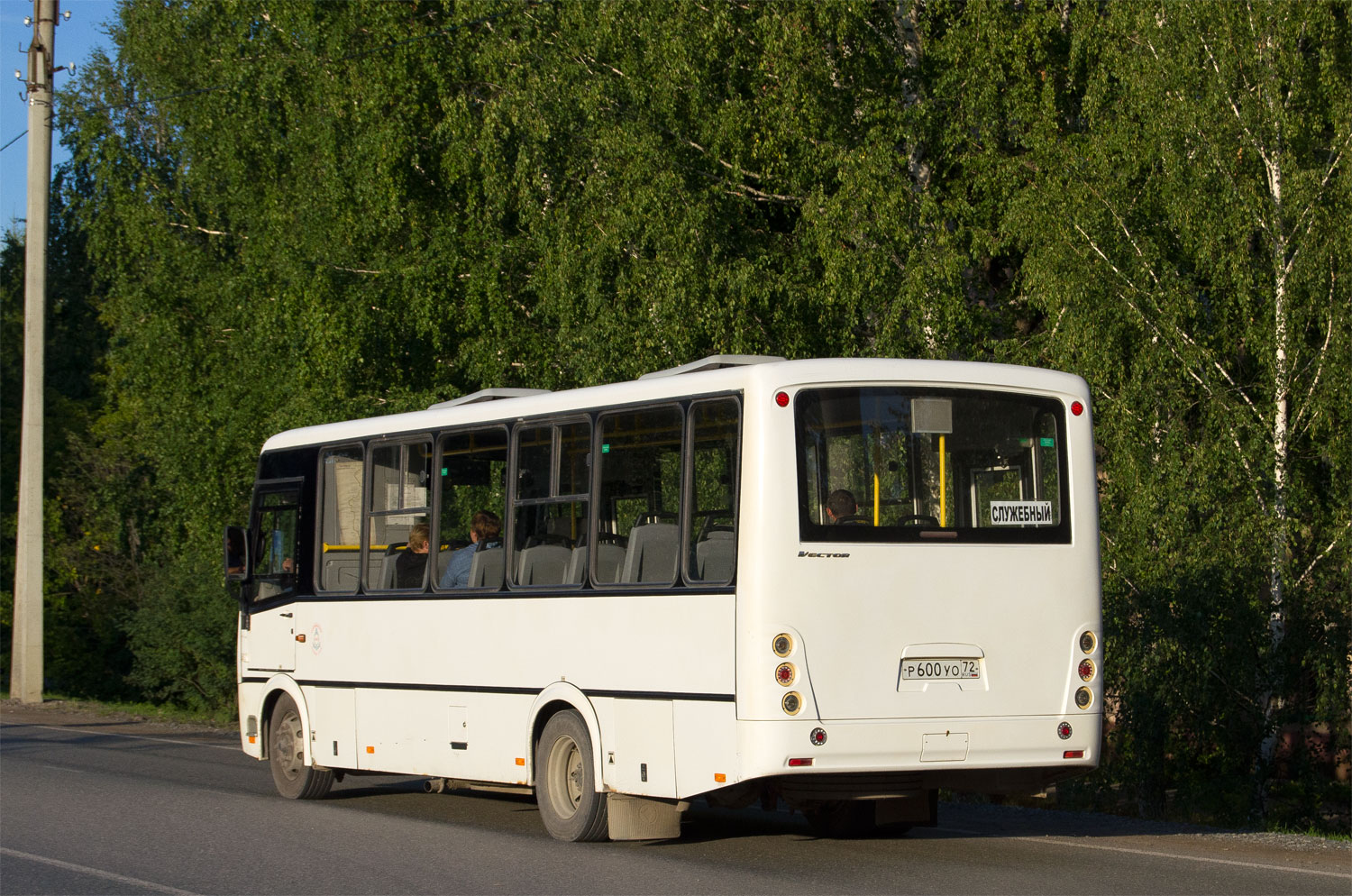 Тюменская область, ПАЗ-320412-05 "Вектор" № Р 600 УО 72
