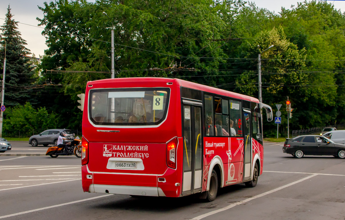 Калужская область, ПАЗ-320435-04 "Vector Next" № О 663 ТХ 40