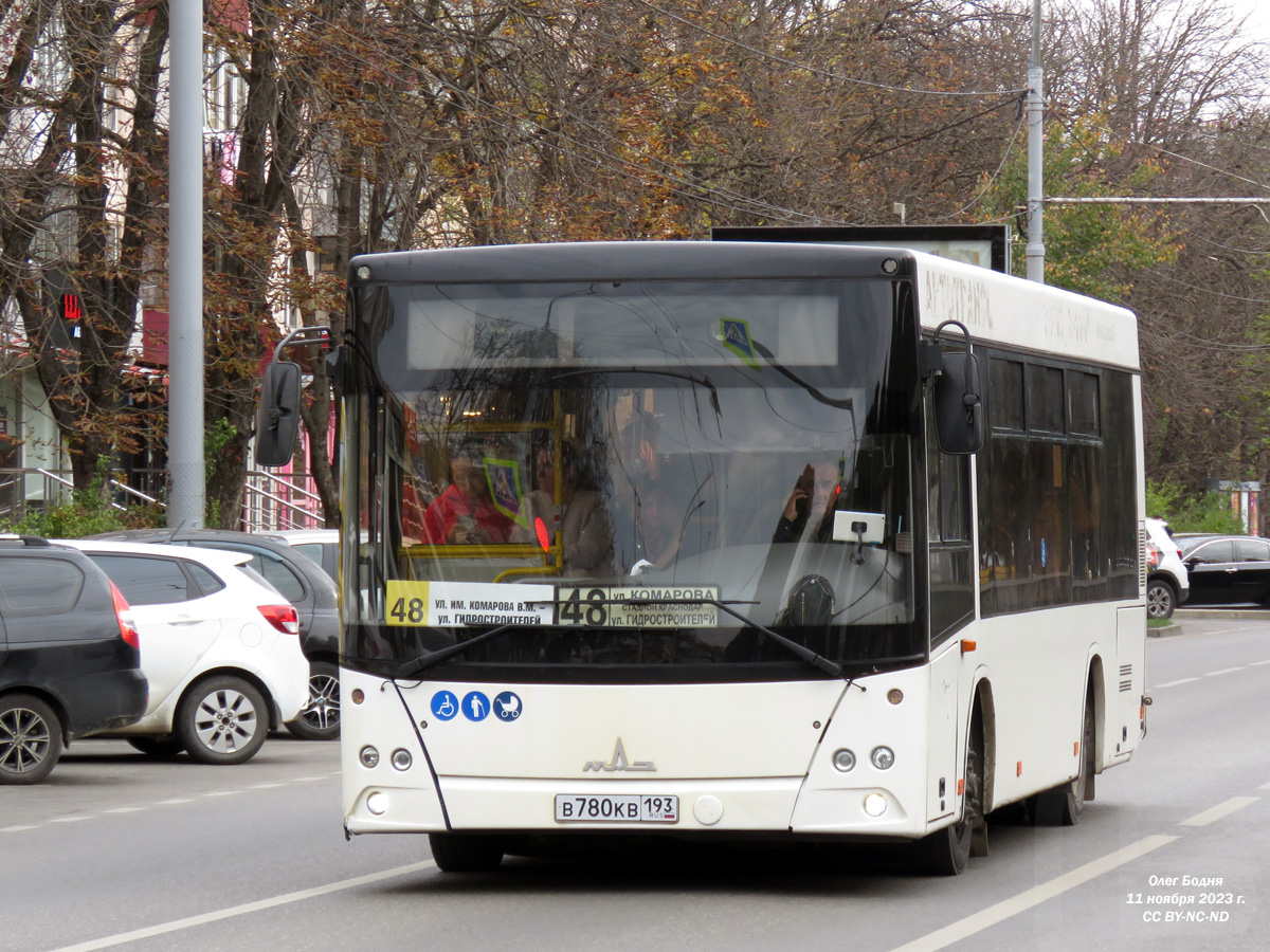 Краснодарский край, МАЗ-206.086 № В 780 КВ 193