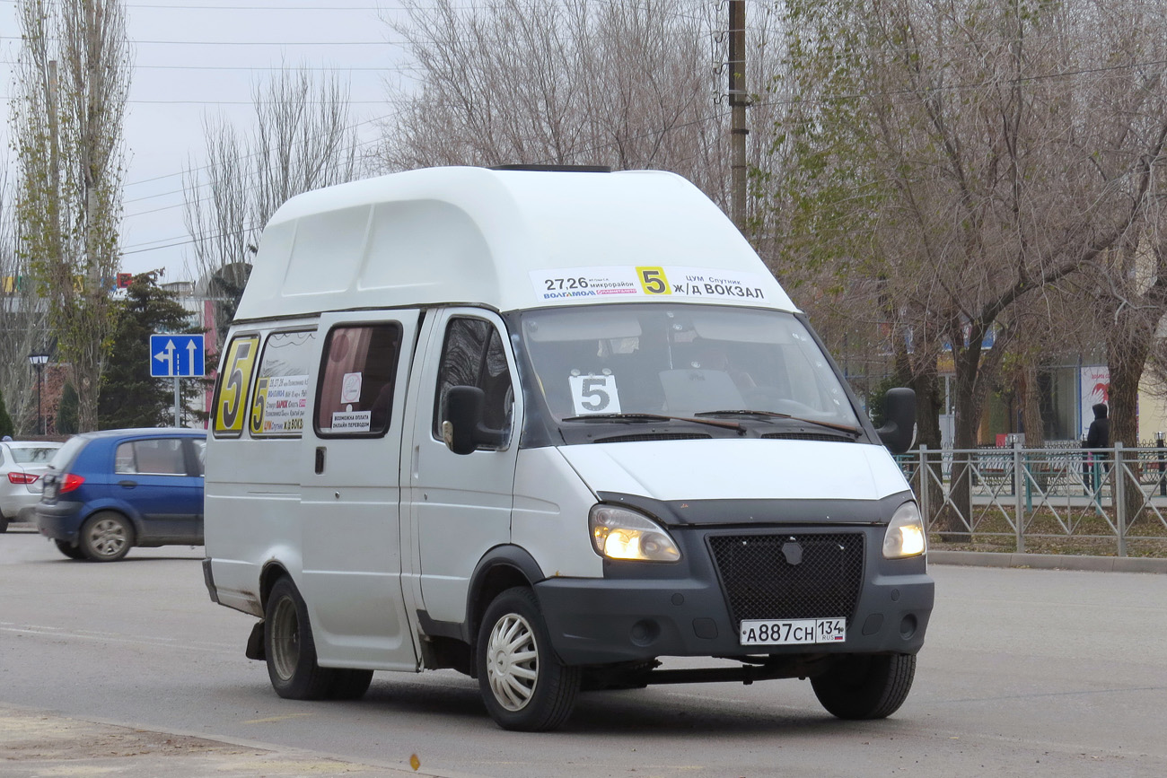 Волгоградская область, Луидор-225000 (ГАЗ-322133) № А 887 СН 134 Волгоградская область, Луидор-225000 (ГАЗ-322133) № А 887 СН 134