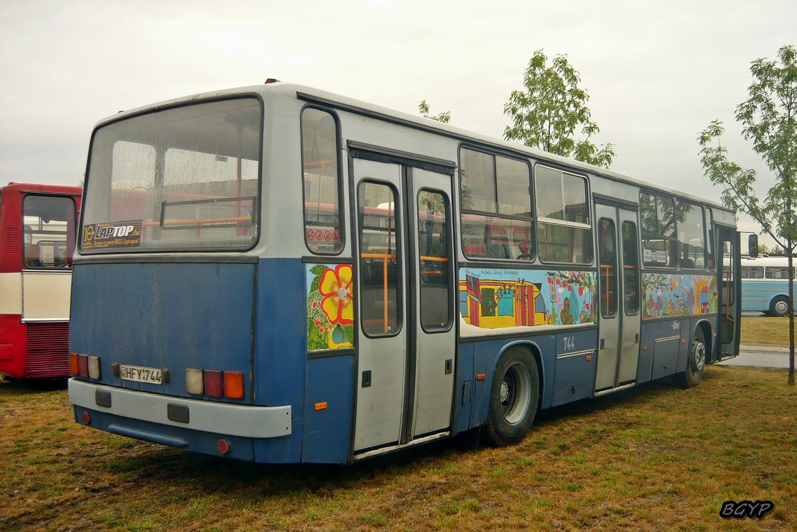 Hungary, Ikarus 263.30M # HFY-744; Hungary — V. Nemzetközi Ikarus, Csepel és Veteránjármű Találkozó, Polgár (2012)
