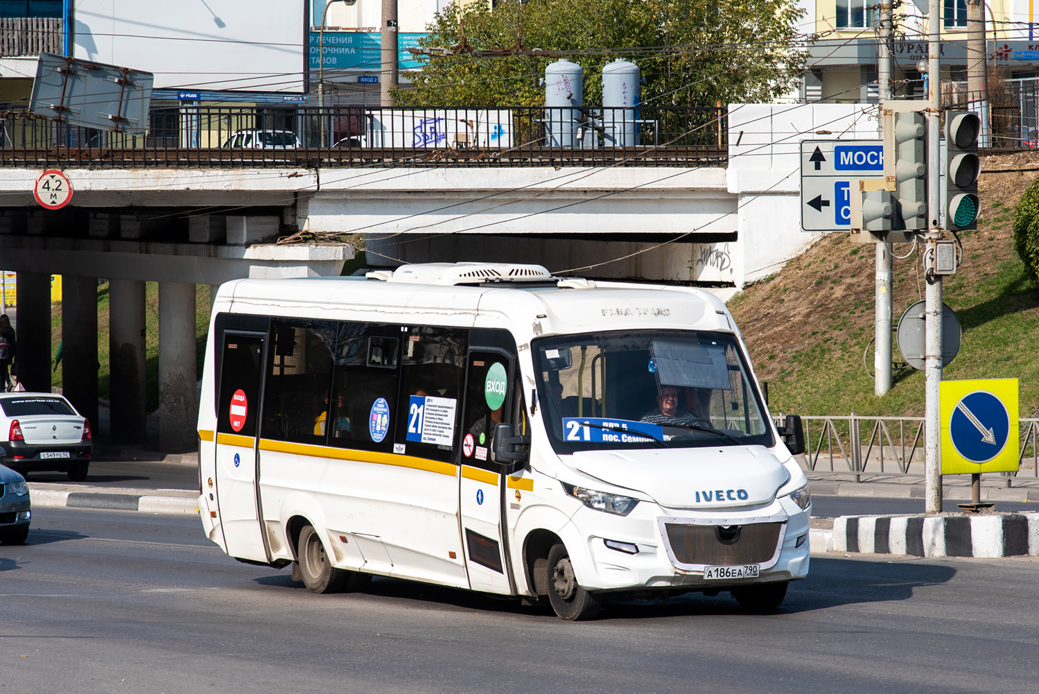 Рязанская область, Нижегородец-VSN700 (IVECO) № А 186 ЕА 790
