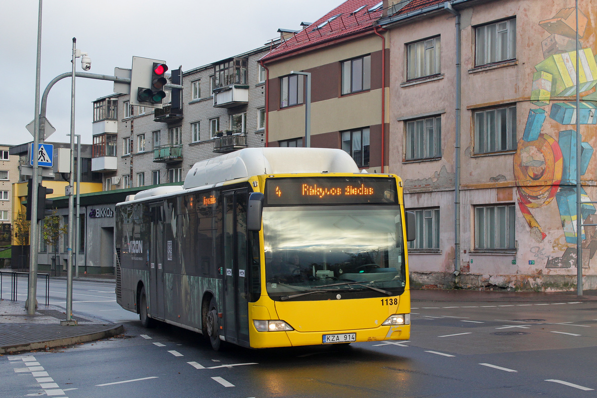Lithuania, Mercedes-Benz O530 Citaro facelift CNG # 1138