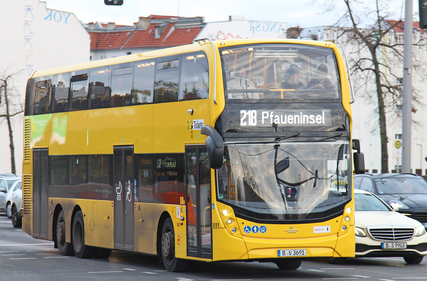 Берлин, Alexander Dennis Enviro500 MMC № 3691