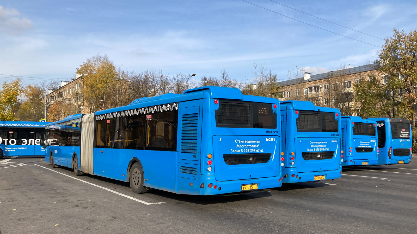 Москва, ЛиАЗ-6213.65 № 160354