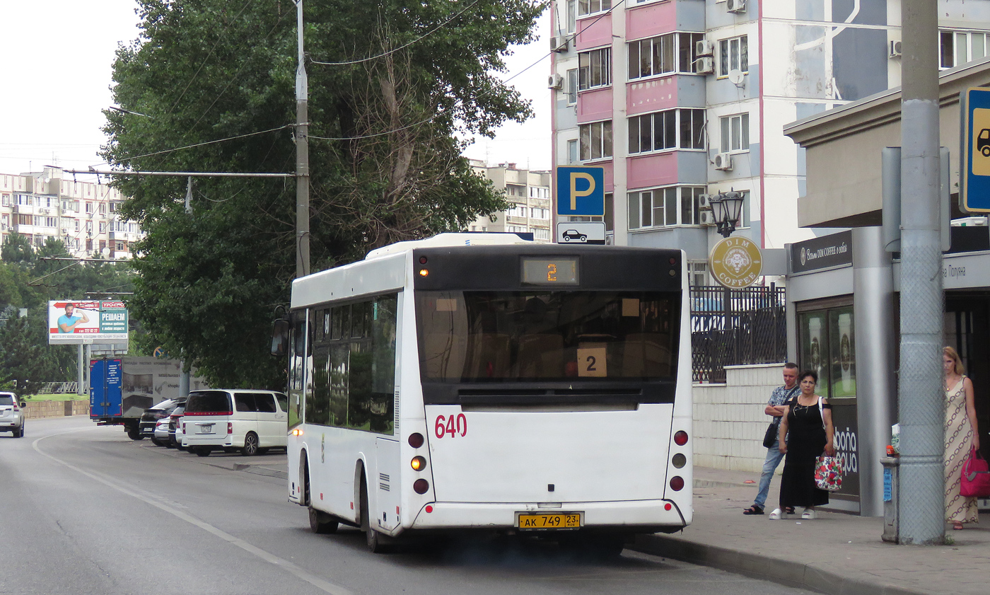 Краснодарский край, МАЗ-206.086 № 640