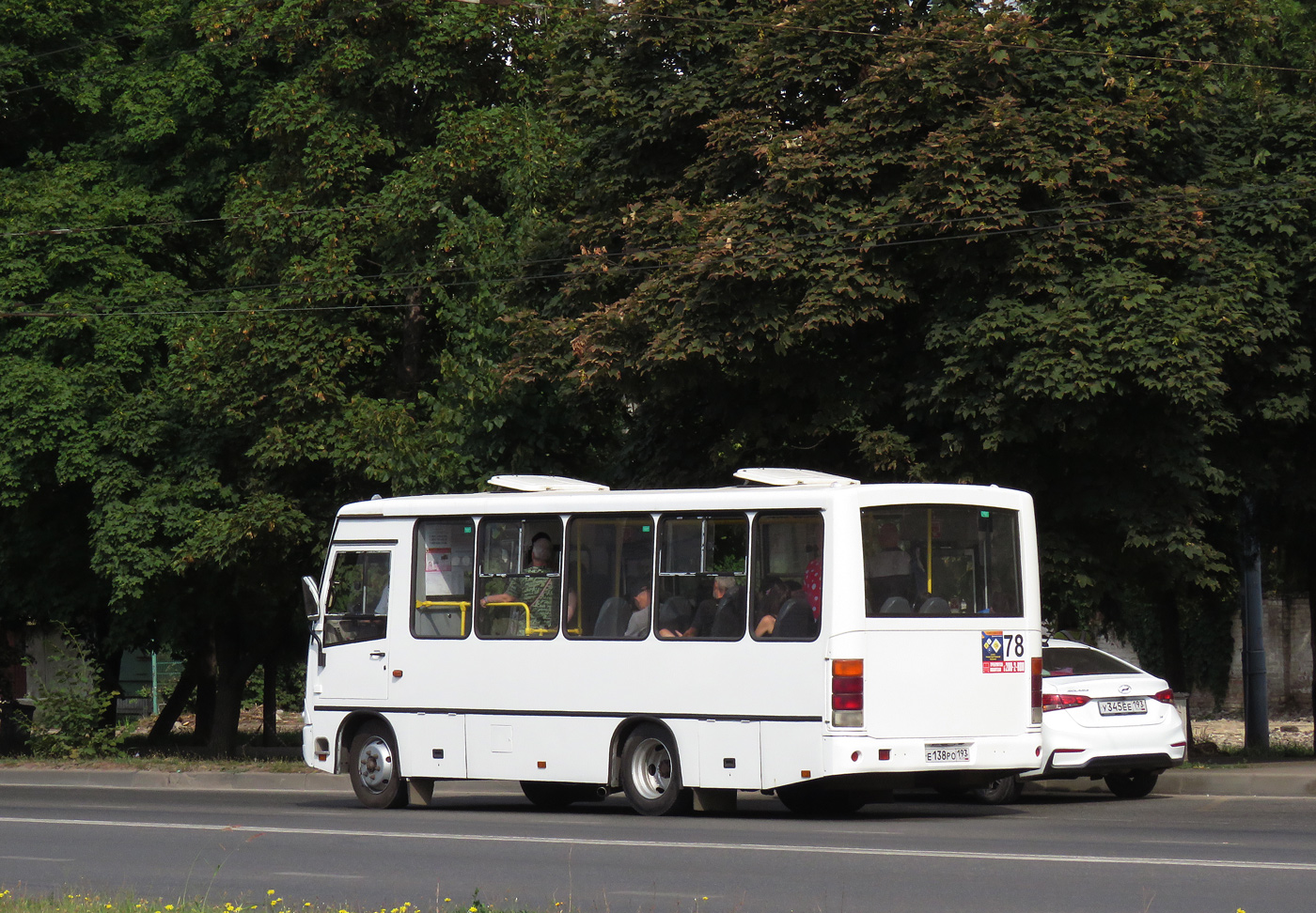 Краснодарский край, ПАЗ-320402-05 № Е 138 РО 193