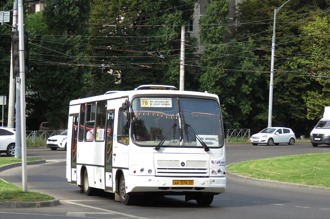 Краснодарский край, ПАЗ-320402-05 № АК 574 23
