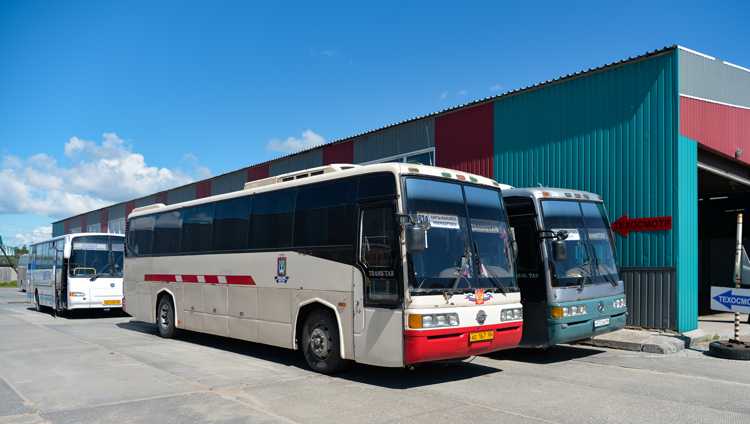 Khanty-Mansi AO, SsangYong TransStar # АЕ 167 86; Khanty-Mansi AO — Bus fleets