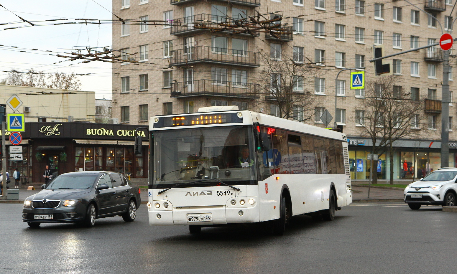 Санкт-Петербург, ЛиАЗ-5292.60 № 5549