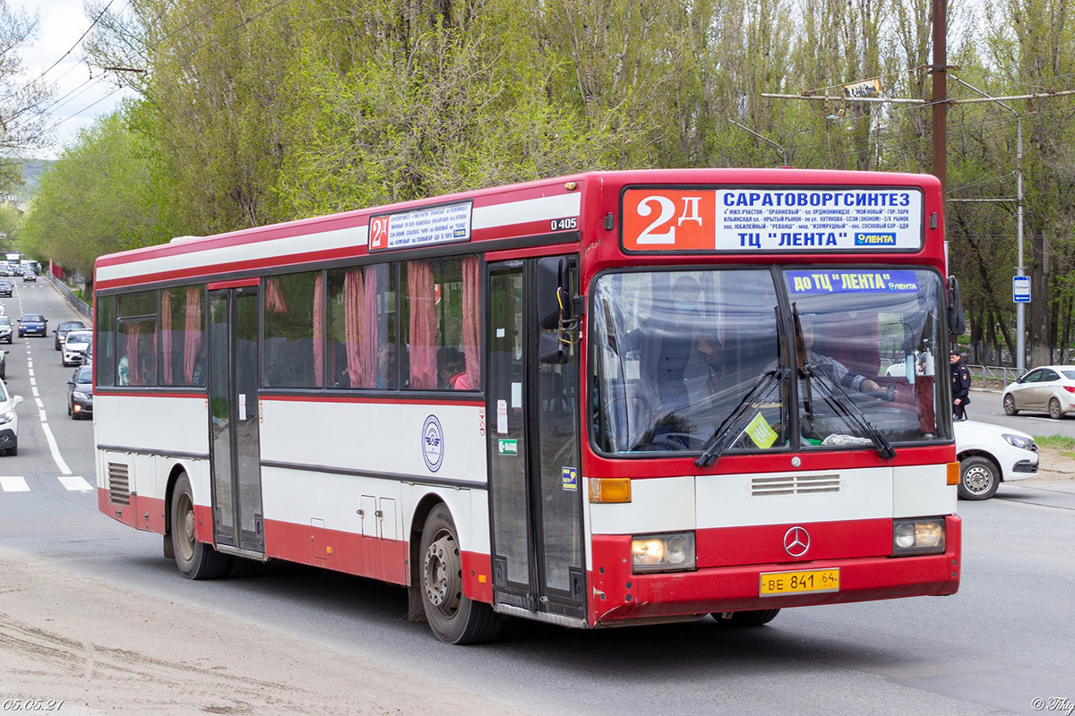 Саратовская область, Mercedes-Benz O405 № ВЕ 841 64