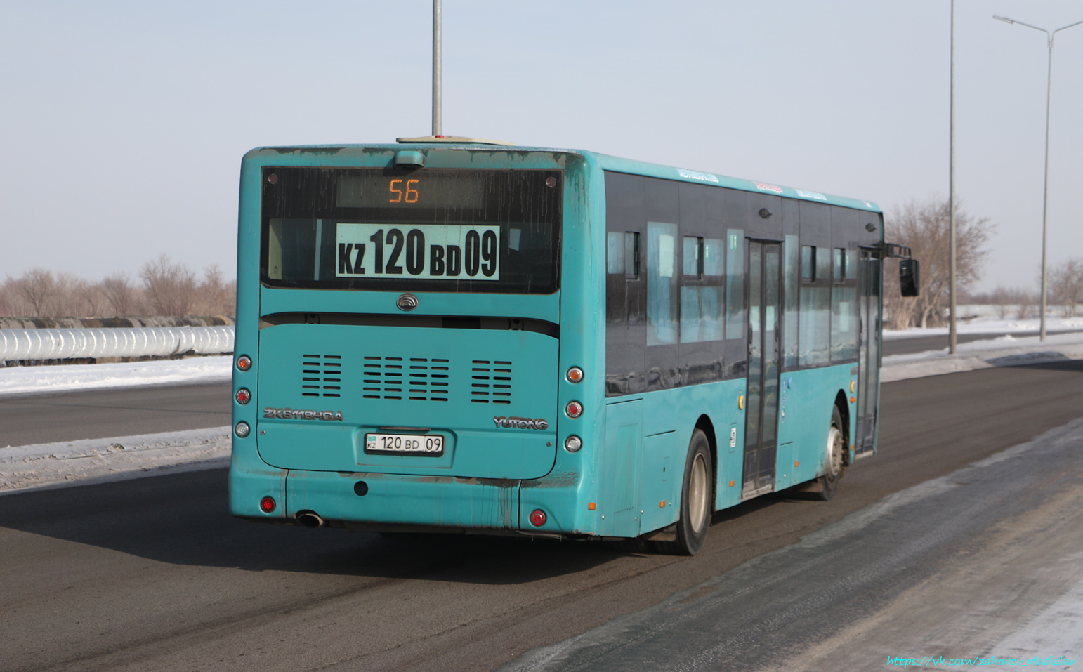 Карагандинская область, Yutong ZK6118HGA № 120 BD 09