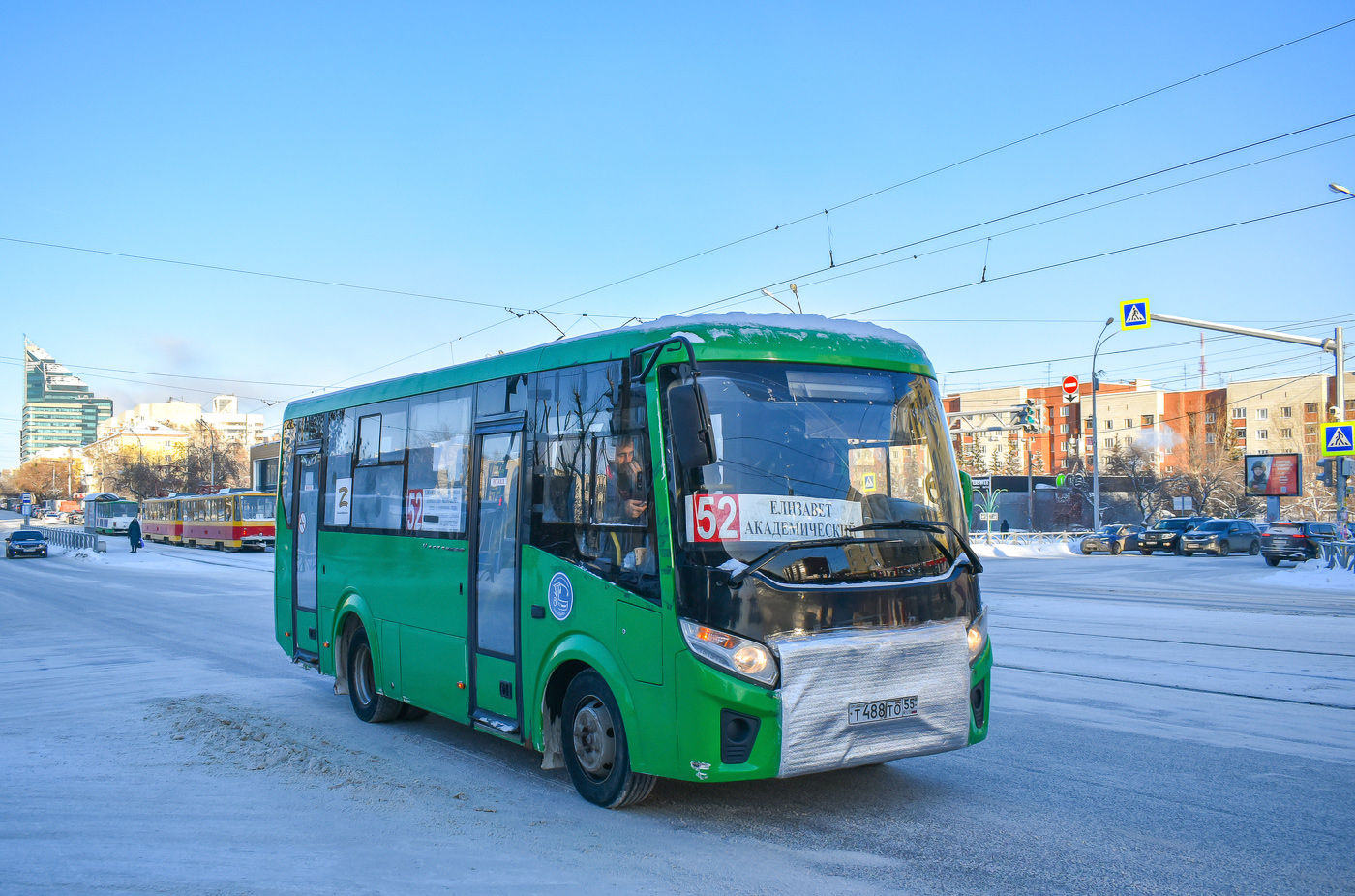 Свердловская область, ПАЗ-320405-04 "Vector Next" № Т 488 ТО 55