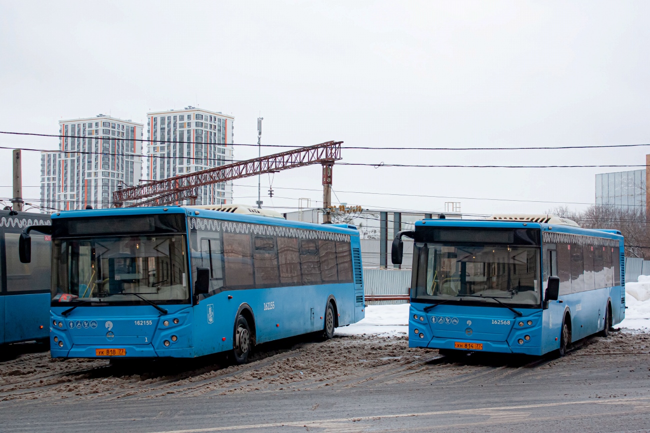 Москва, ЛиАЗ-5292.65 № 162155; Москва, ЛиАЗ-5292.65 № 162568