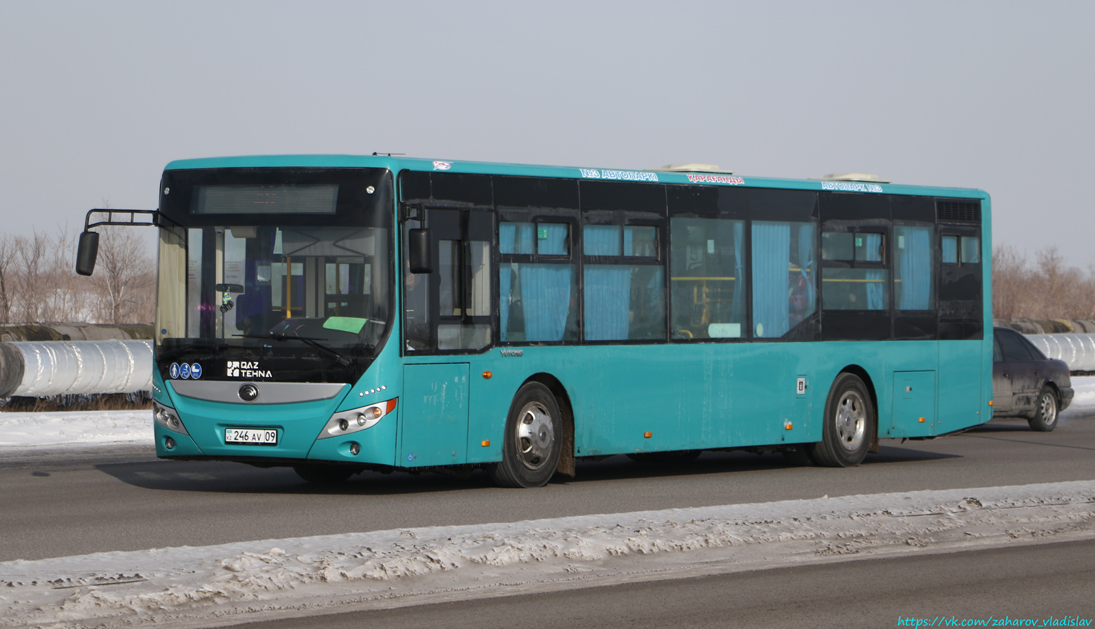 Карагандинская область, Yutong ZK6118HGA (QazTehna) № 246 AV 09