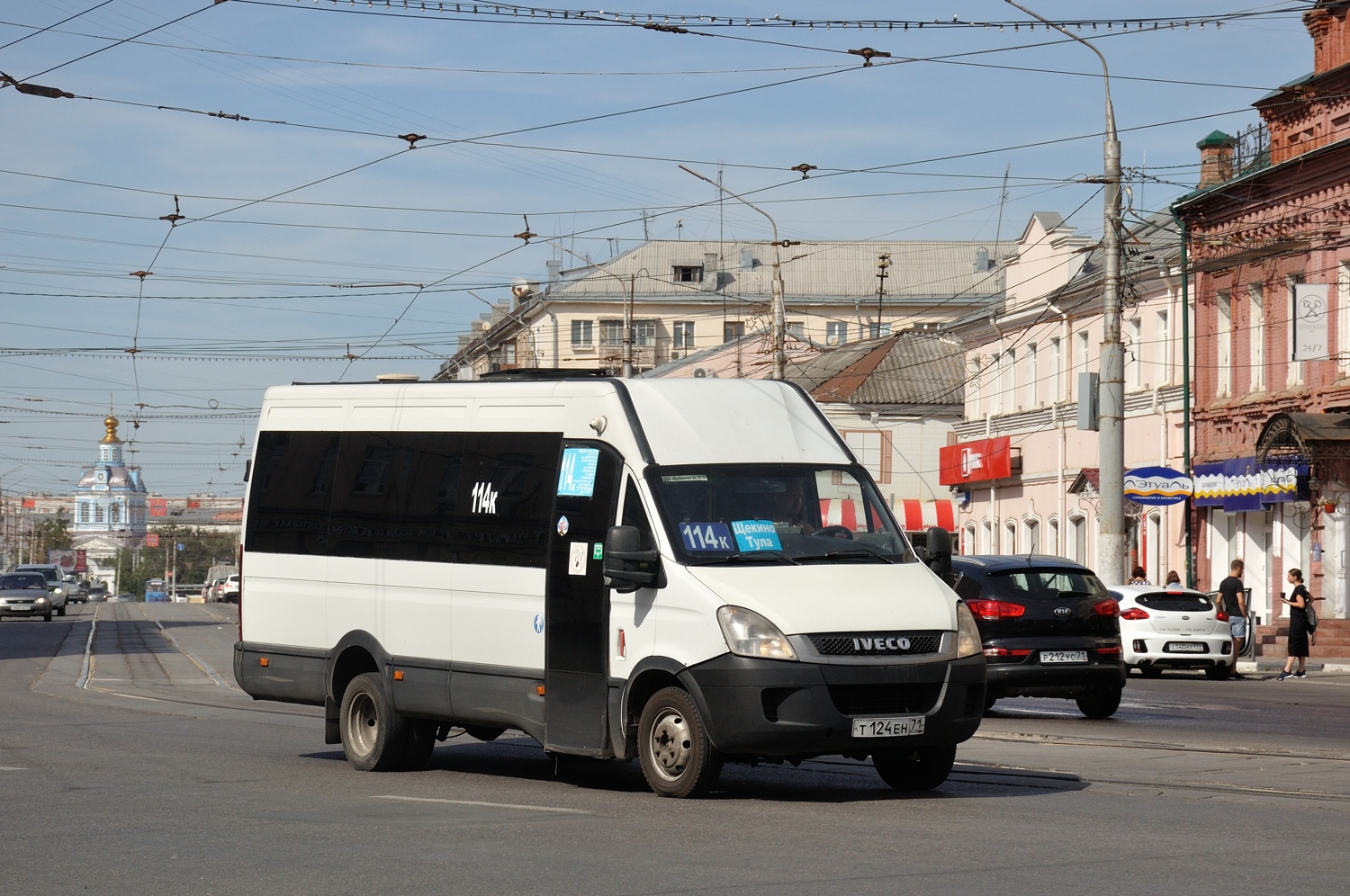 Тульская область, Нижегородец-2227UU (IVECO Daily) № Т 124 ЕН 71