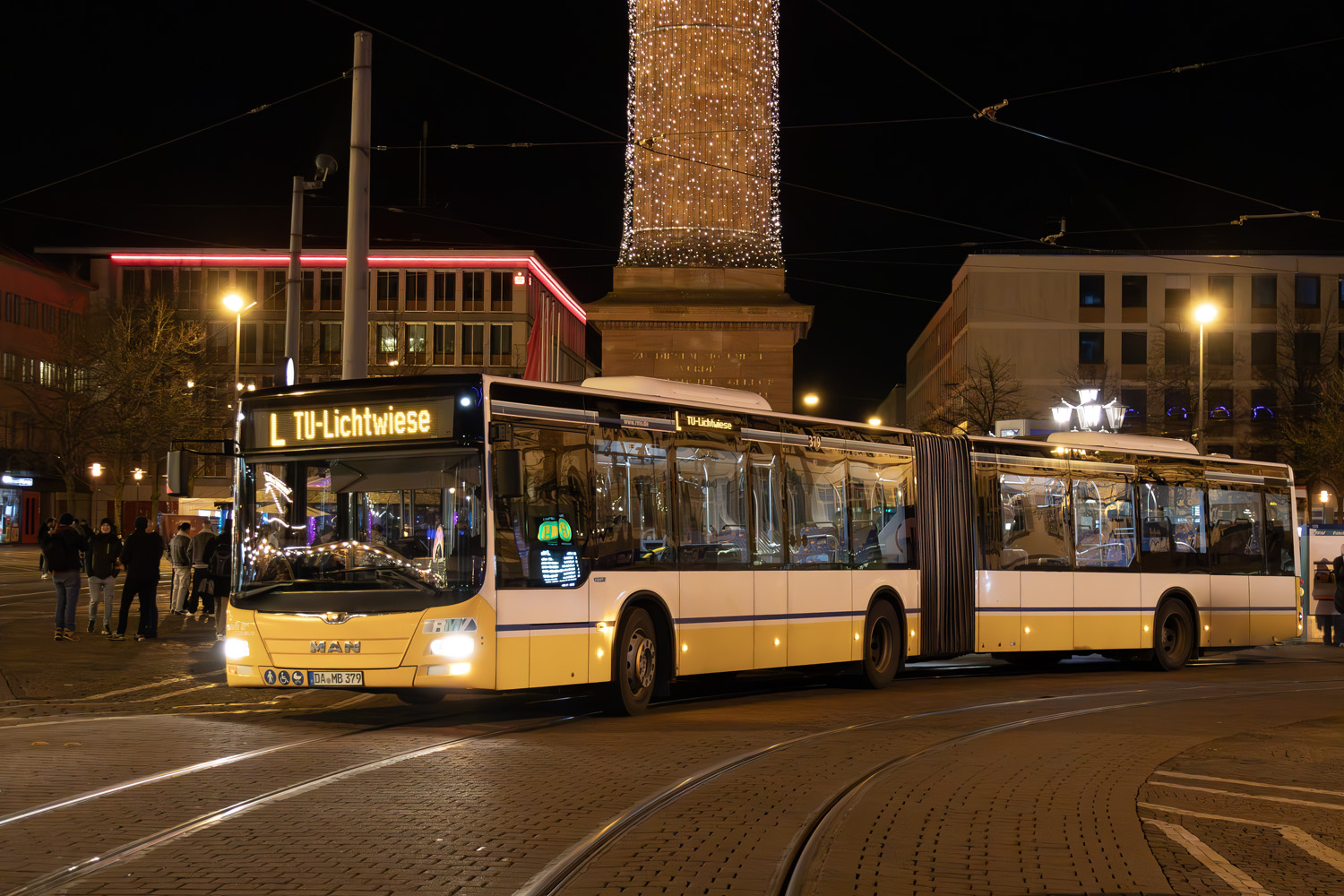 Гессен, MAN A23 Lion's City G NG323 № 379