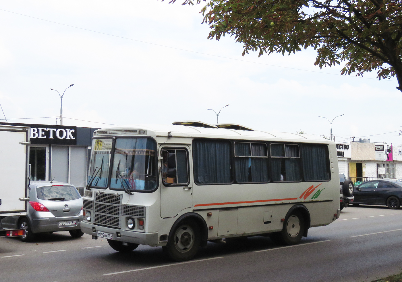 Краснодарский край, ПАЗ-32054 № М 492 ВА 193