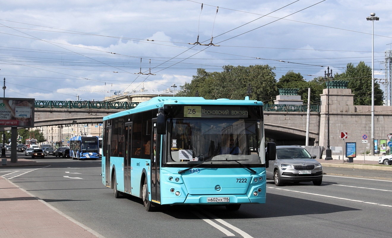 Санкт-Петербург, ЛиАЗ-5292.65 № 7222