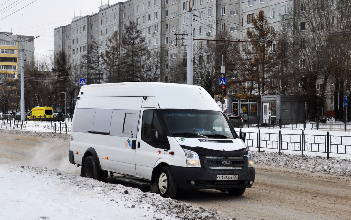 Омская область, Нижегородец-222709  (Ford Transit) № Т 176 ВА 55