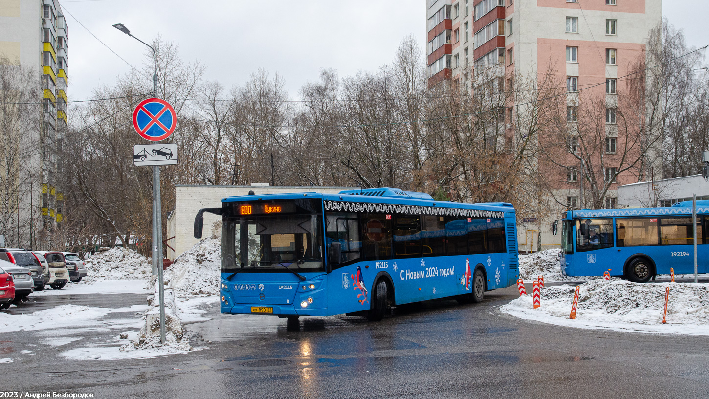 Москва, ЛиАЗ-5292.65 № 192115