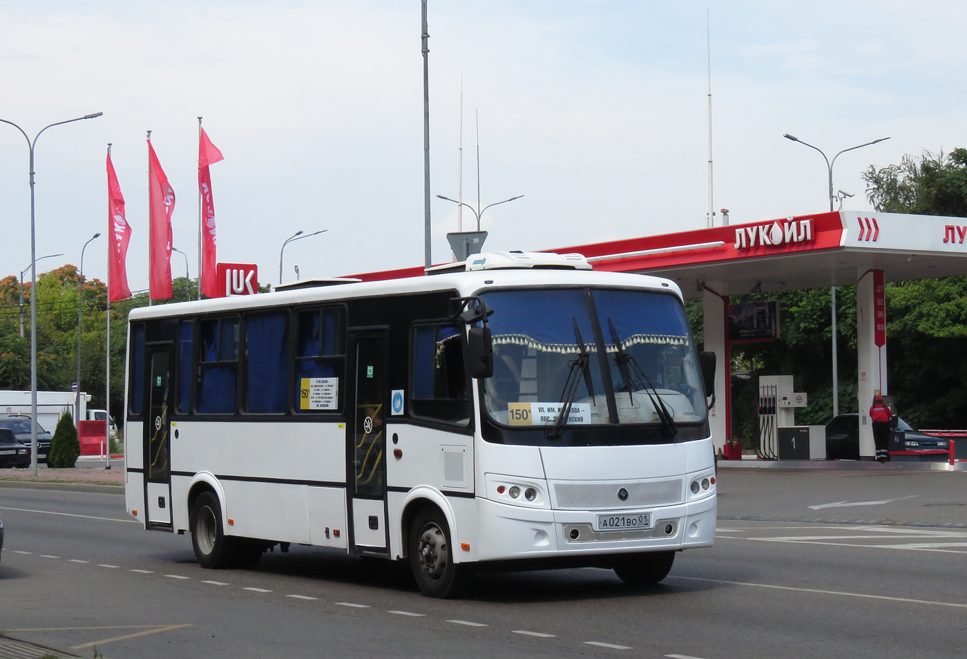 Краснодарский край, ПАЗ-320412-05 "Вектор" № А 021 ВО 01