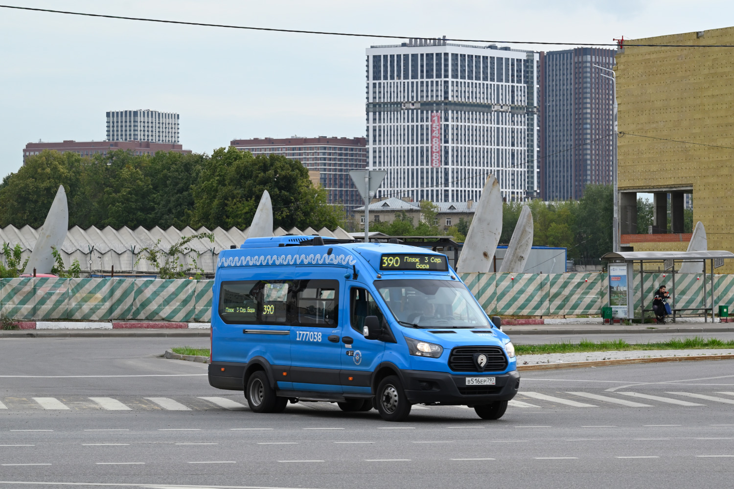 Москва, Нижегородец-222708 (Ford Transit FBD) № 1777038