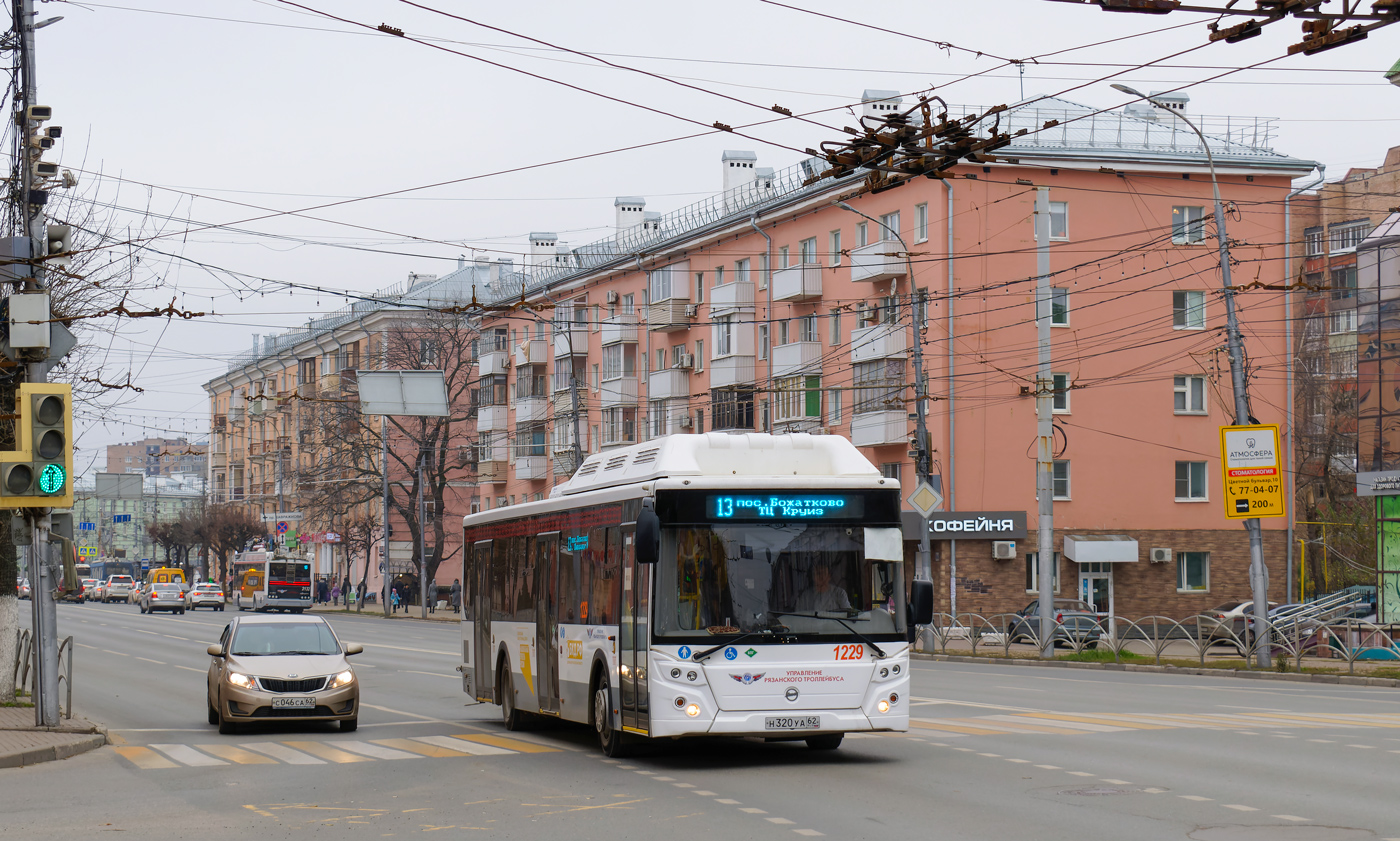 Рязанская область, ЛиАЗ-5292.67 (CNG) № 1229