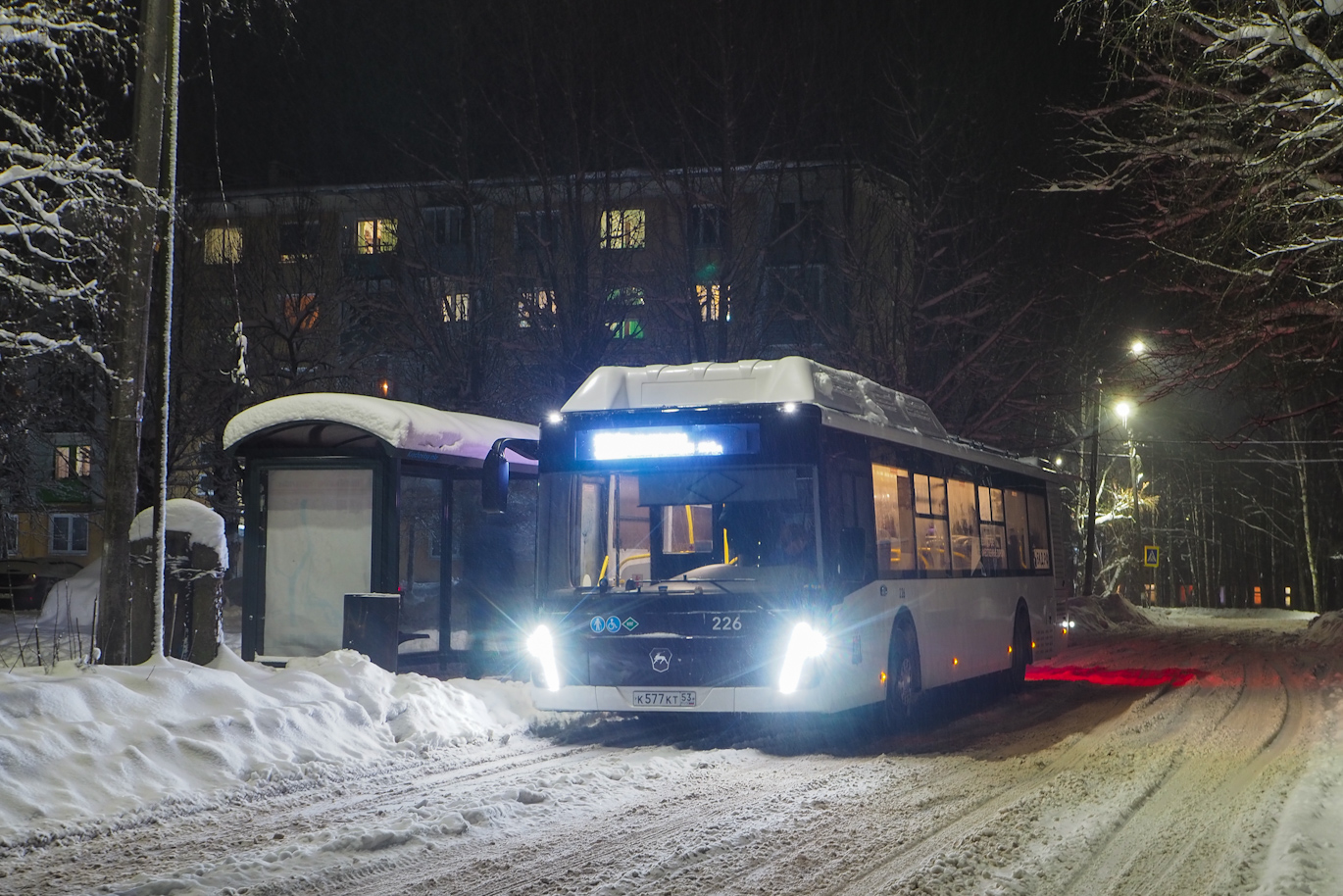 Новгородская область, ЛиАЗ-5292.67 (CNG) № 226