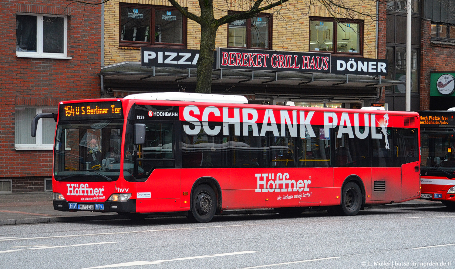 Гамбург, Mercedes-Benz O530 Citaro facelift № 1329