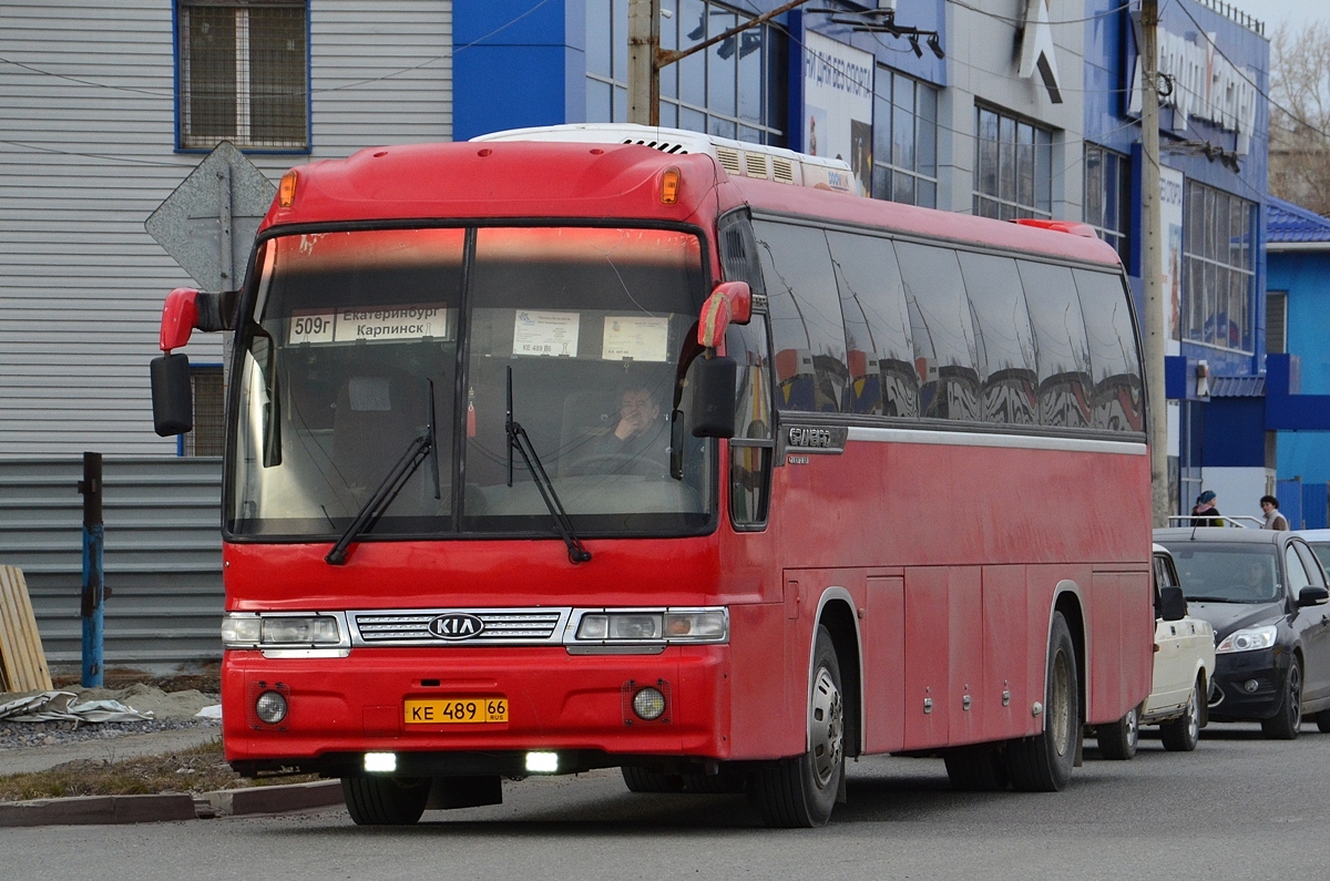 Свердловская область, Kia Granbird № КЕ 489 66