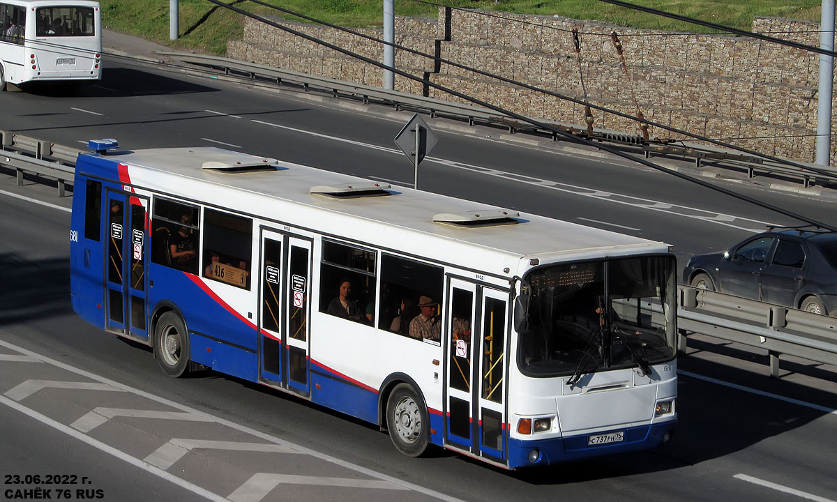 Ярославская область, ЛиАЗ-5256.53 № 681