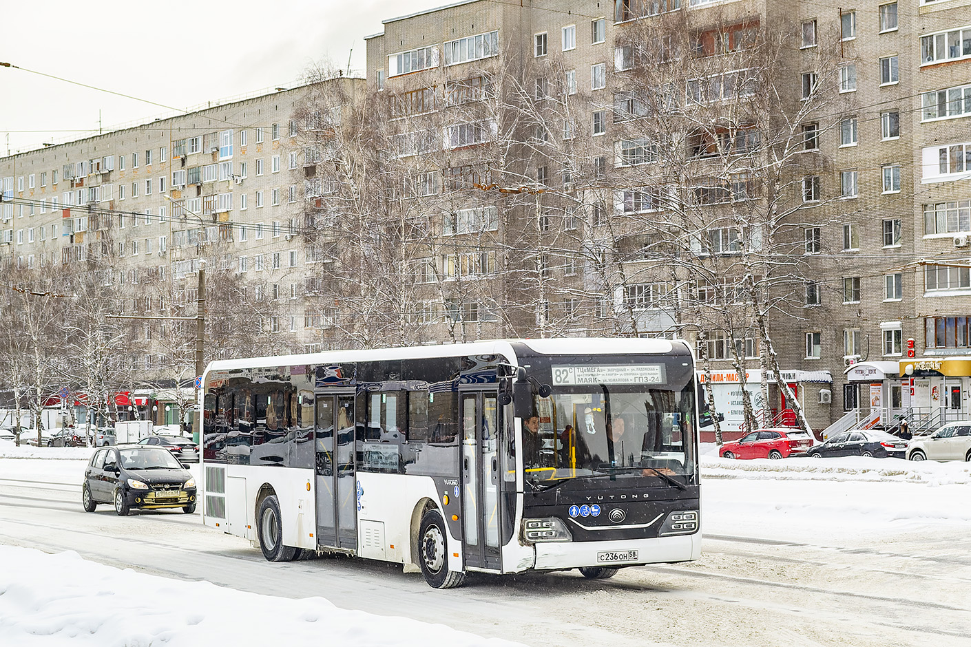 Пензенская область, Yutong ZK6116HG № С 236 ОН 58