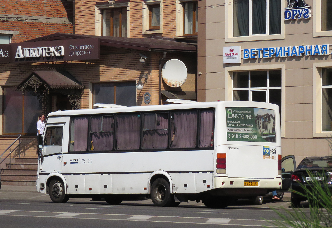 Краснодарский край, ПАЗ-320412-10 № АК 391 23