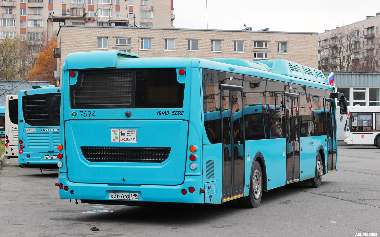Санкт-Петербург, ЛиАЗ-5292.67 (CNG) № 7694