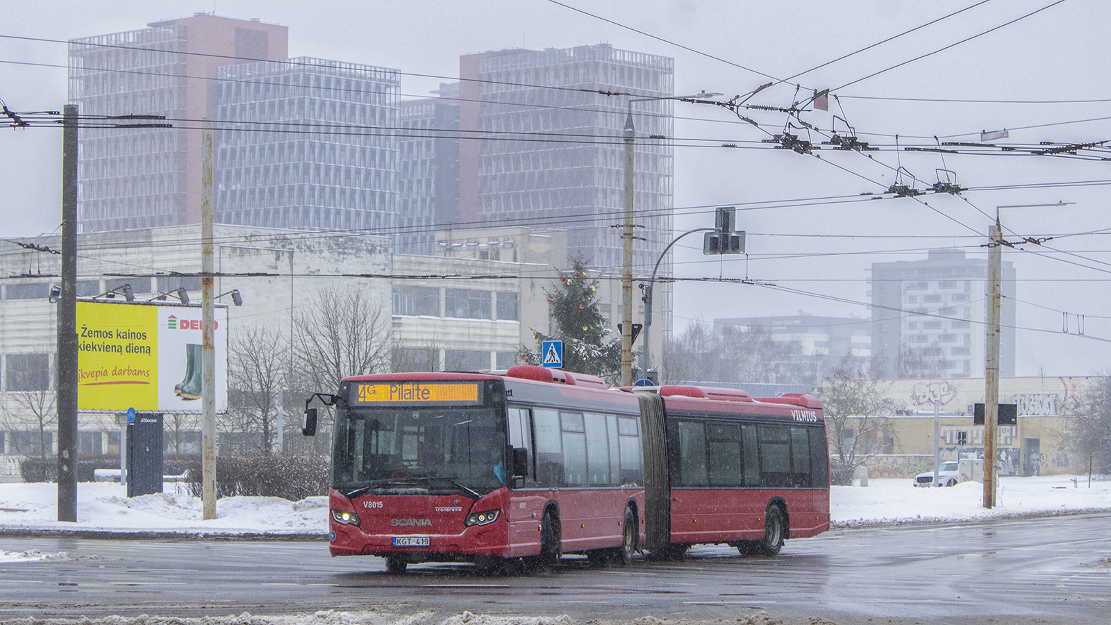 Литва, Scania Citywide LFA № V8015