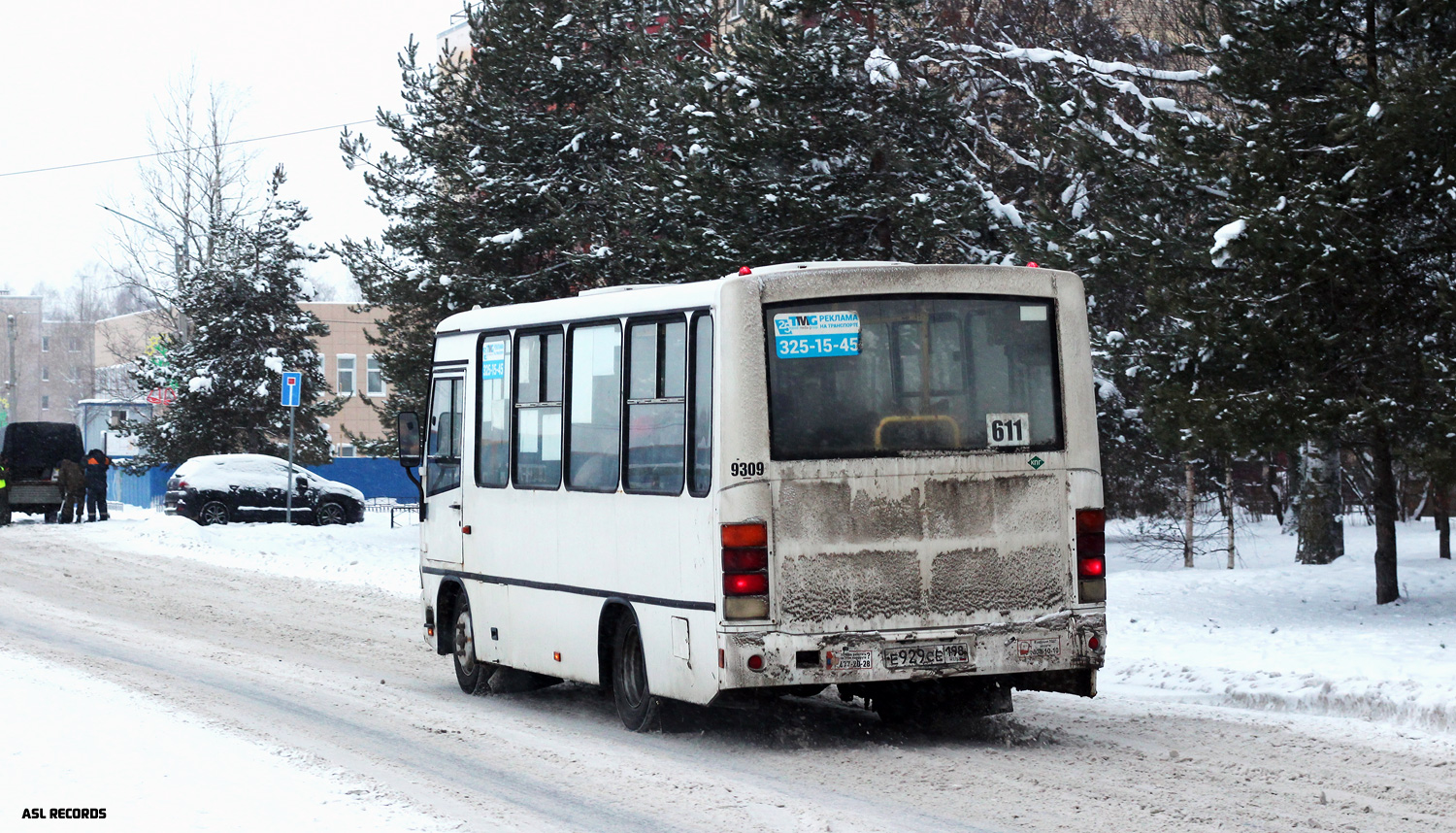 Ленинградская область, ПАЗ-320302-08 № 9309
