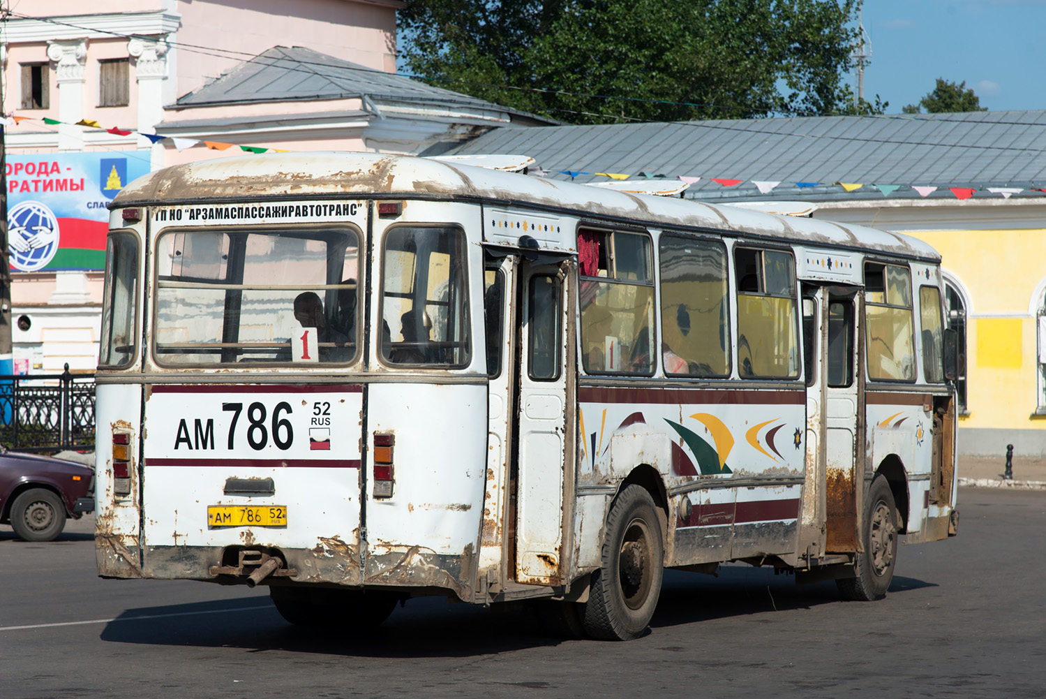 Нижегородская область, ЛиАЗ-677М (БАРЗ) № АМ 786 52