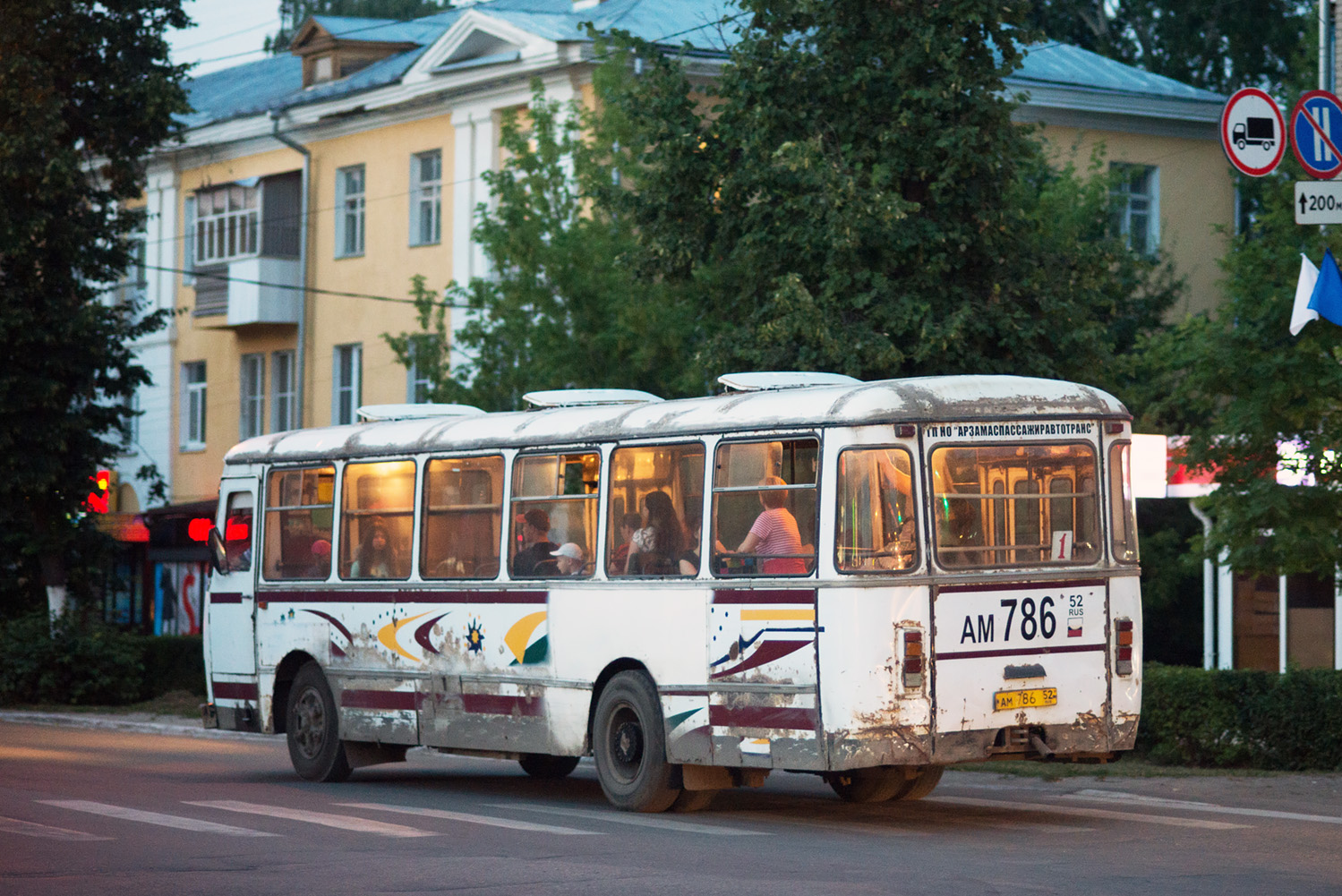 Нижегородская область, ЛиАЗ-677М (БАРЗ) № АМ 786 52